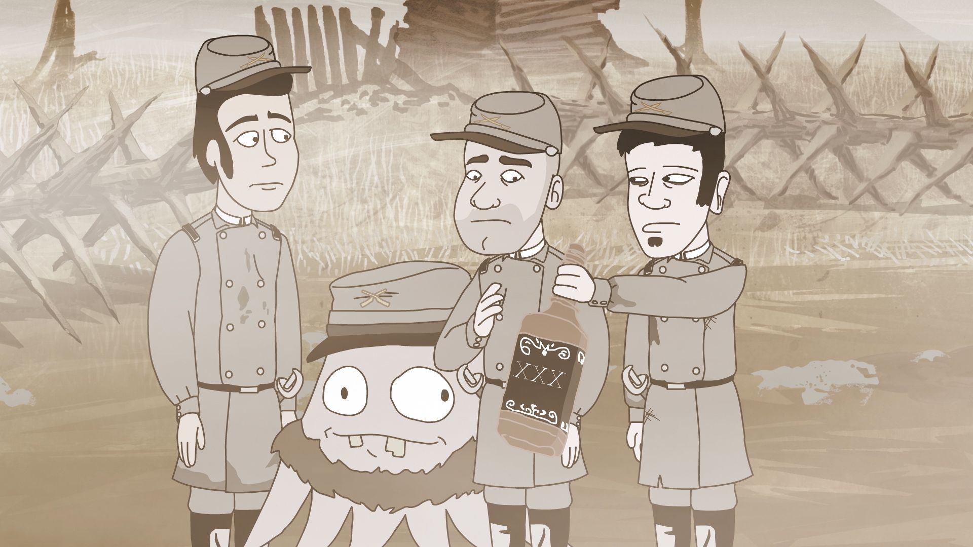 The Reenactment of the Repulsion of the Siege of Cuyler Mountain - S12 ...