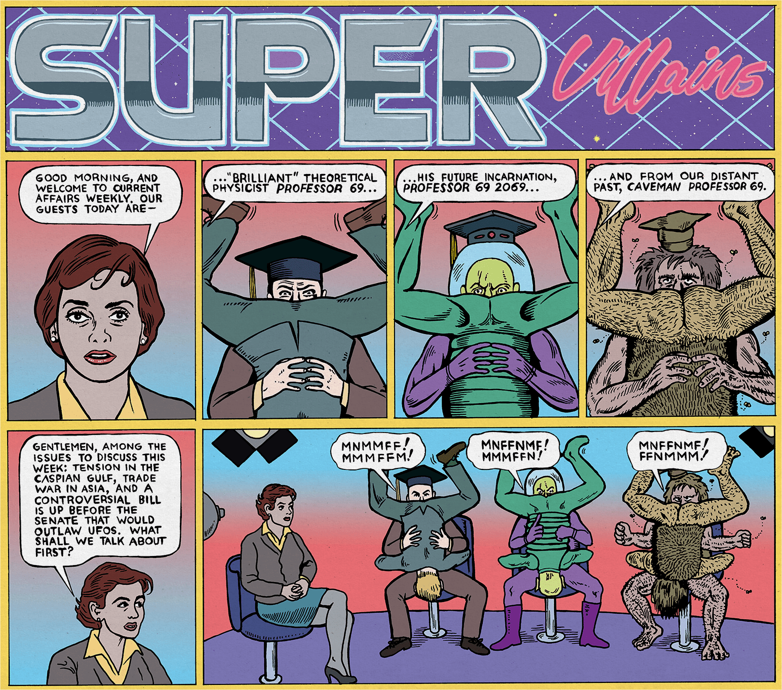 Supervillains by michael-kupperman