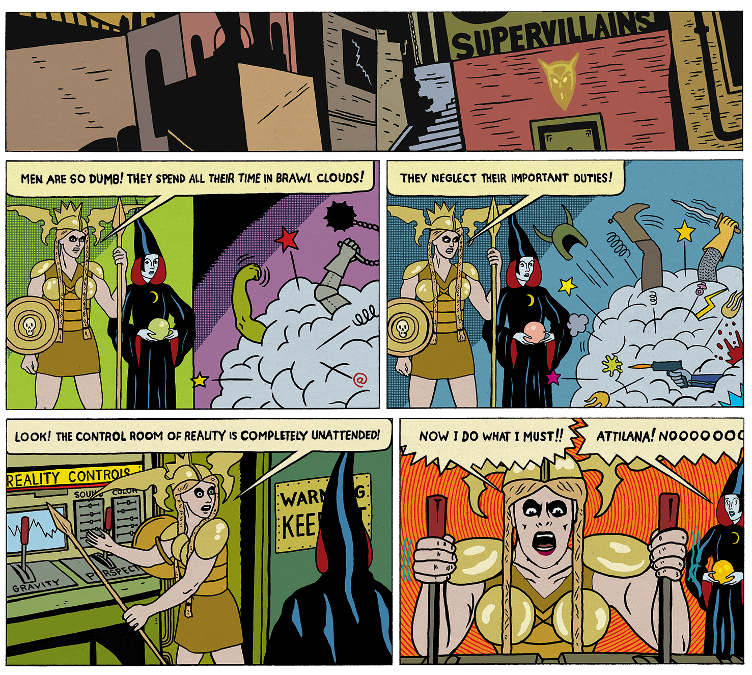 Supervillains by michael-kupperman