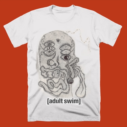 carl's jr adult swim t shirt