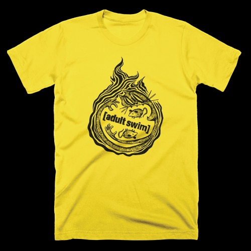 carl's jr adult swim t shirt