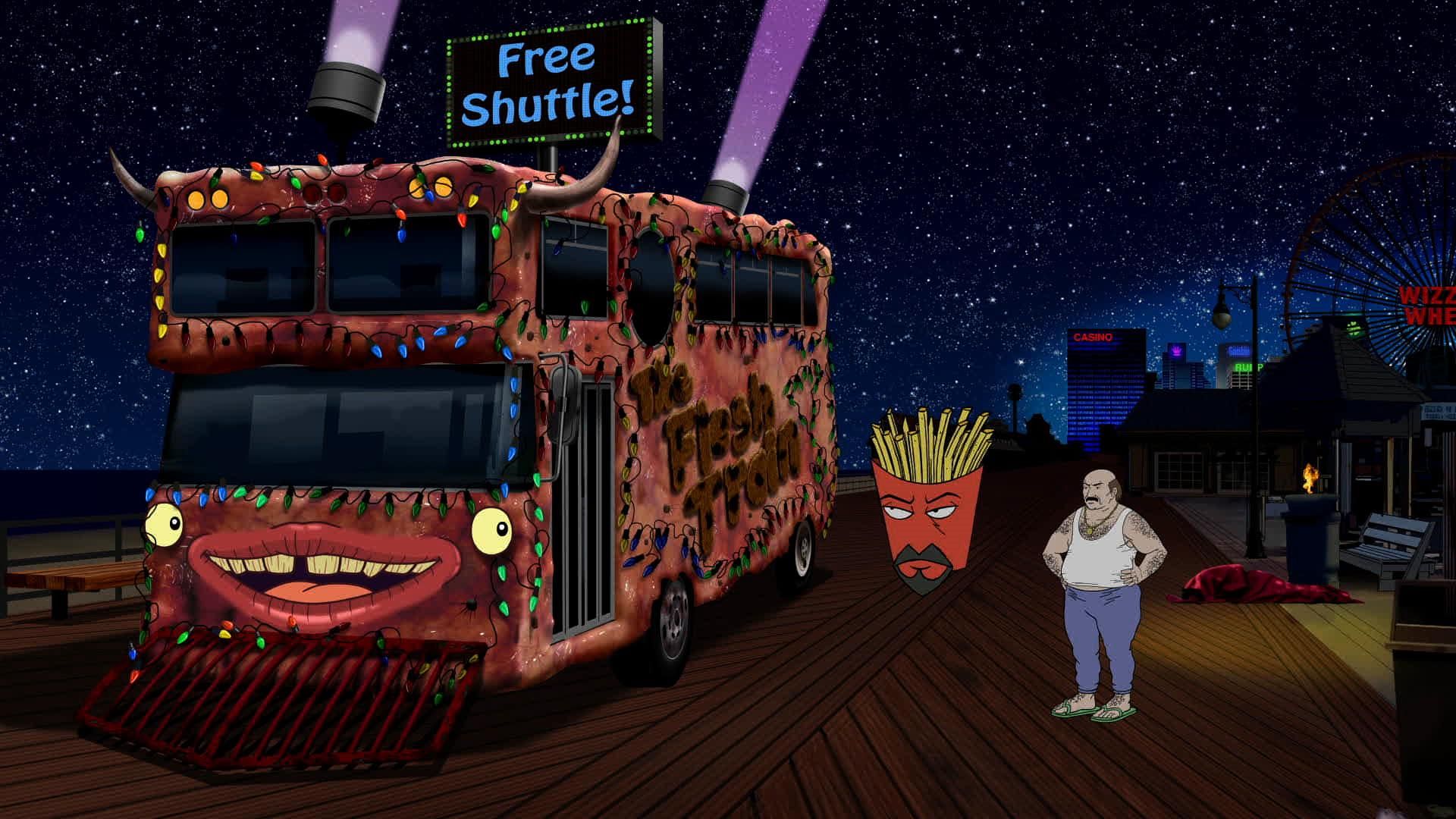 Forced Sex In Bus - The Hairy Bus - S11 EP3 - Aqua Teen Hunger Force