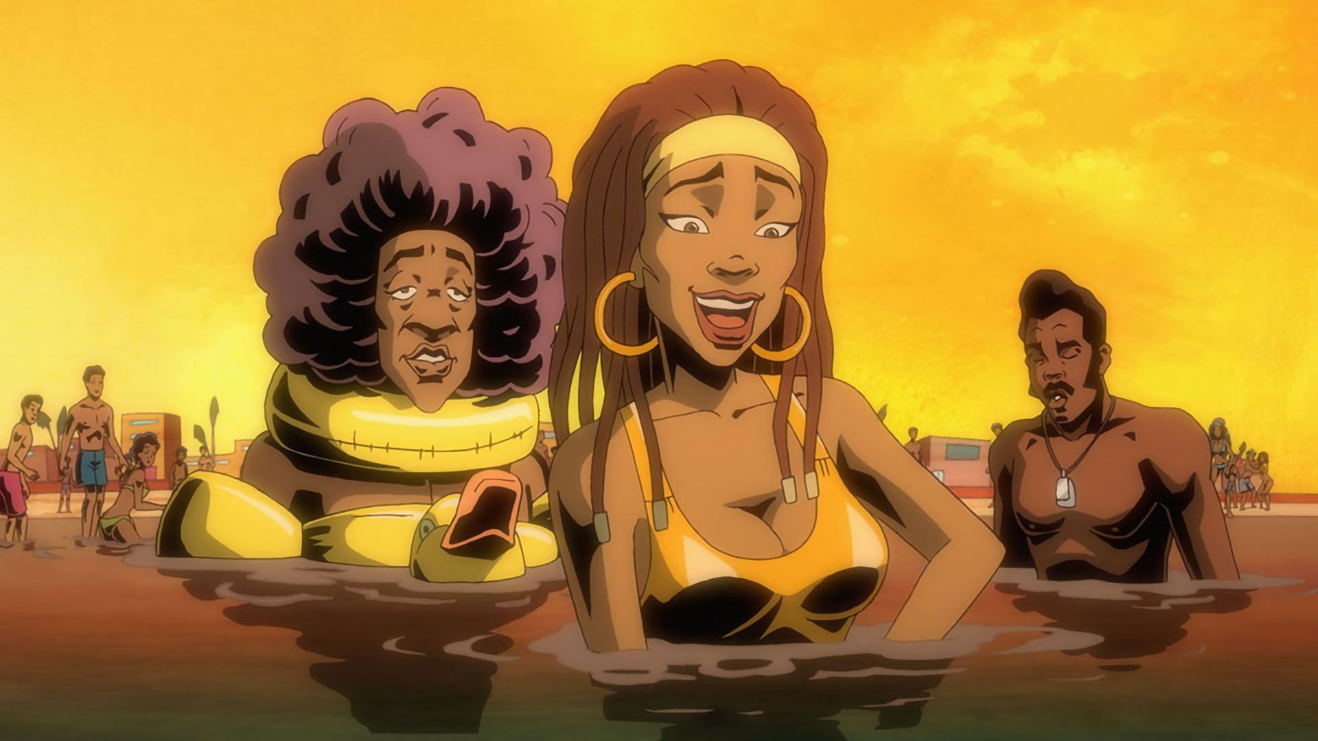 Adult Swim Anime Beach - Watch Black Dynamite Episodes and Clips for Free from Adult Swim