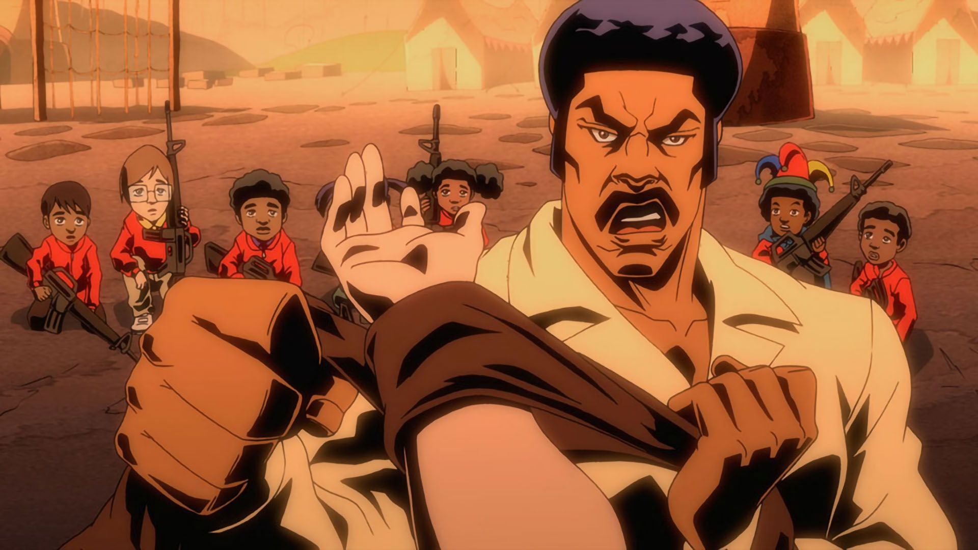 On the Orphans' collective birthday, Black Dynamite brings them all to...