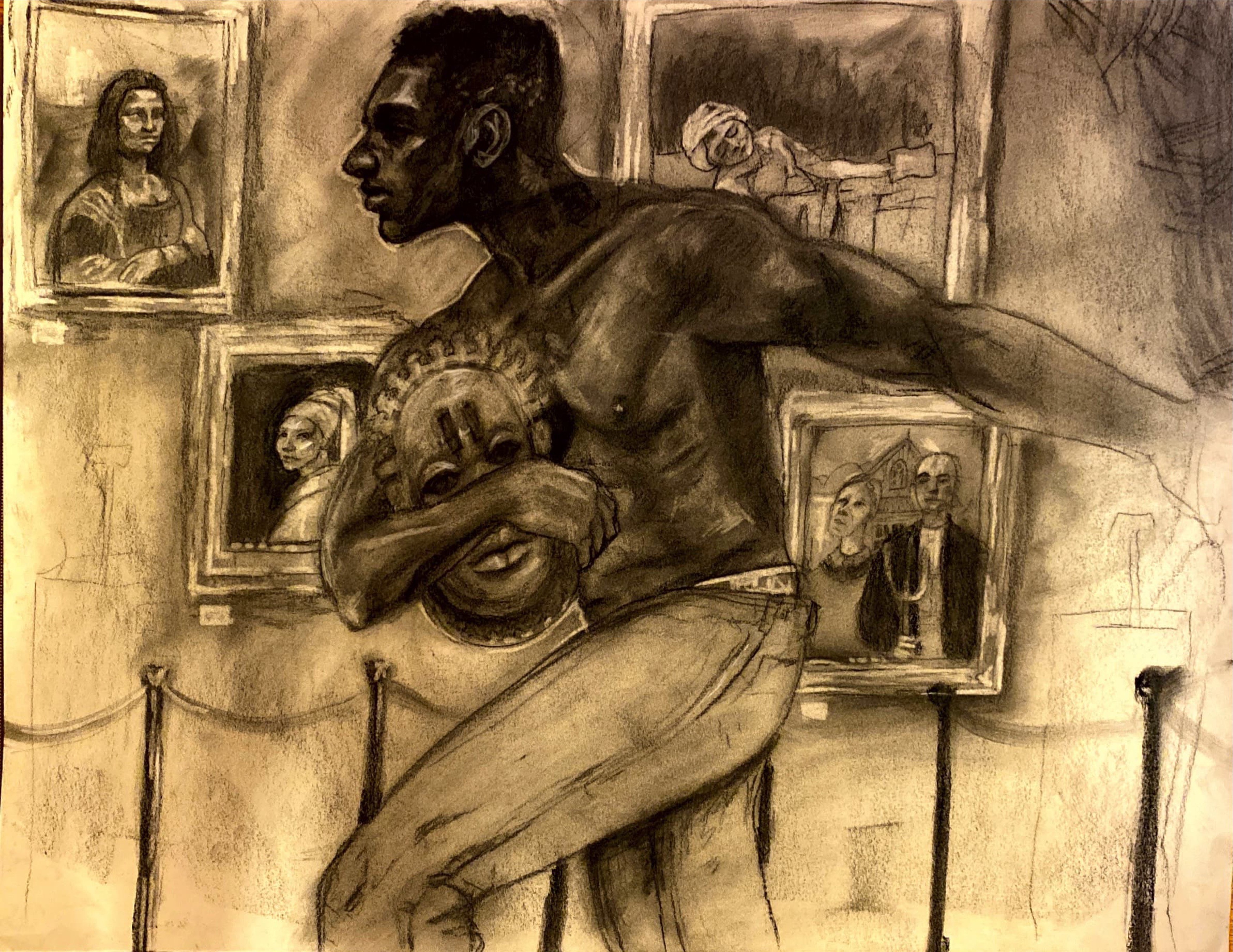 a picture by the artist