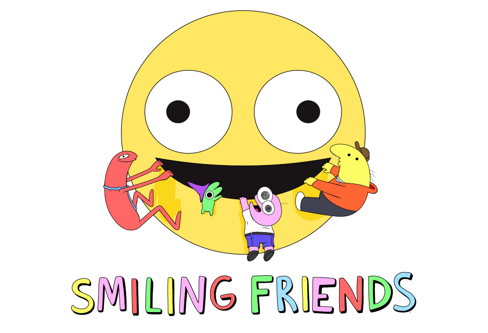 Smiling Friends  Animação da Adult Swim com humor ácido e elementos de  horror