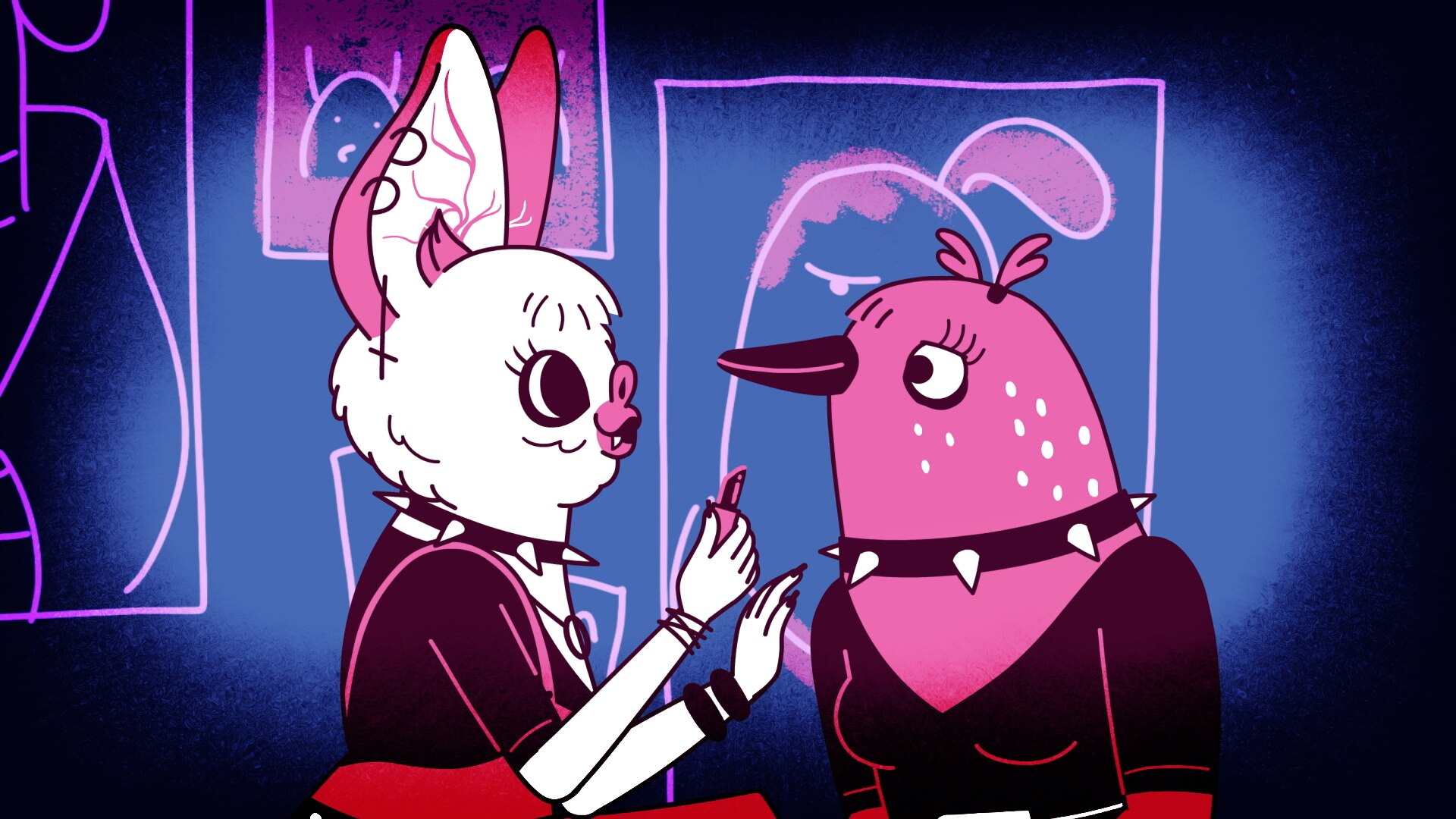 Birdie and tuca sex scene