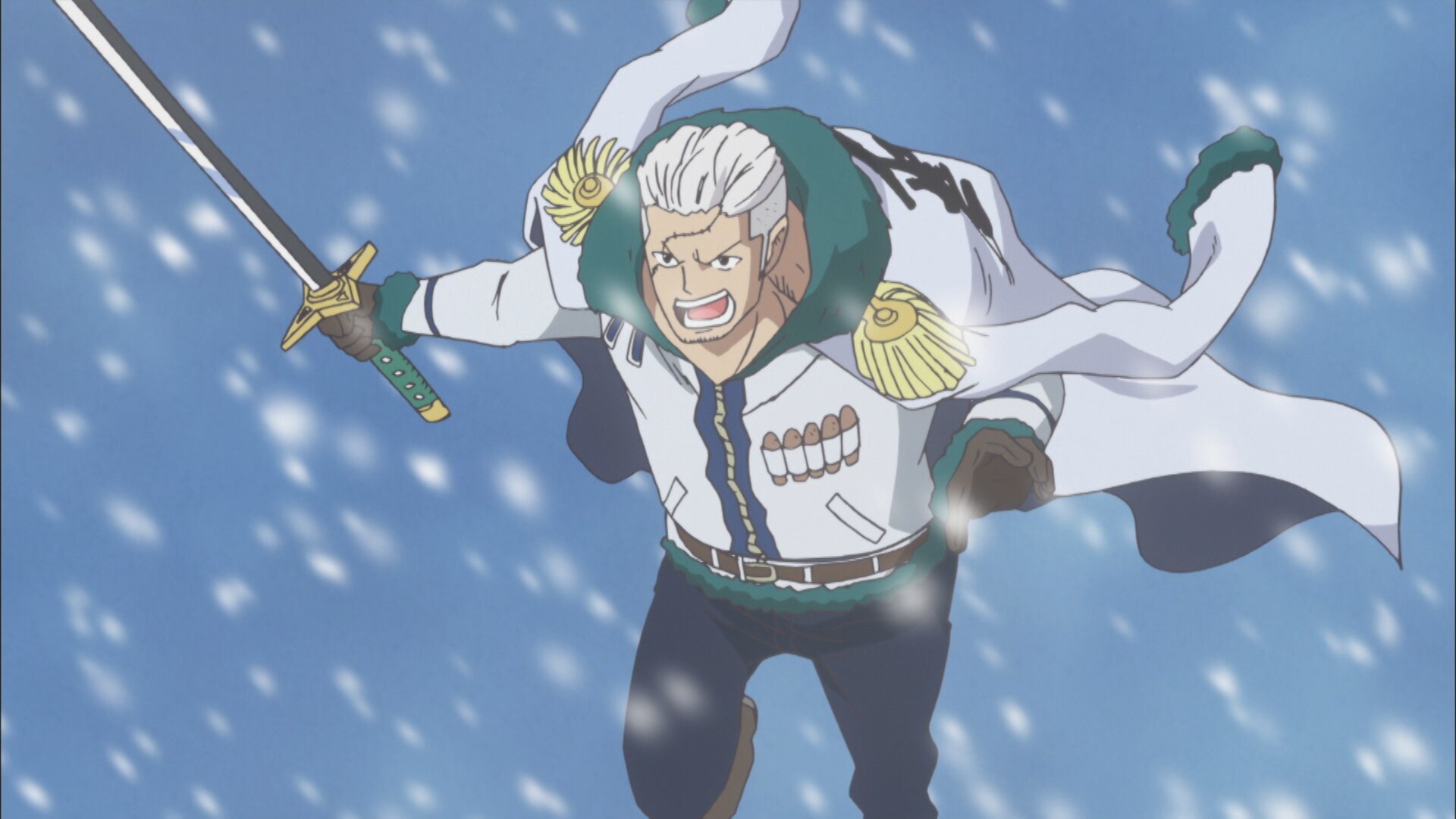 A Collision Law Vs Vice Admiral Smoker S16 Ep9 One Piece