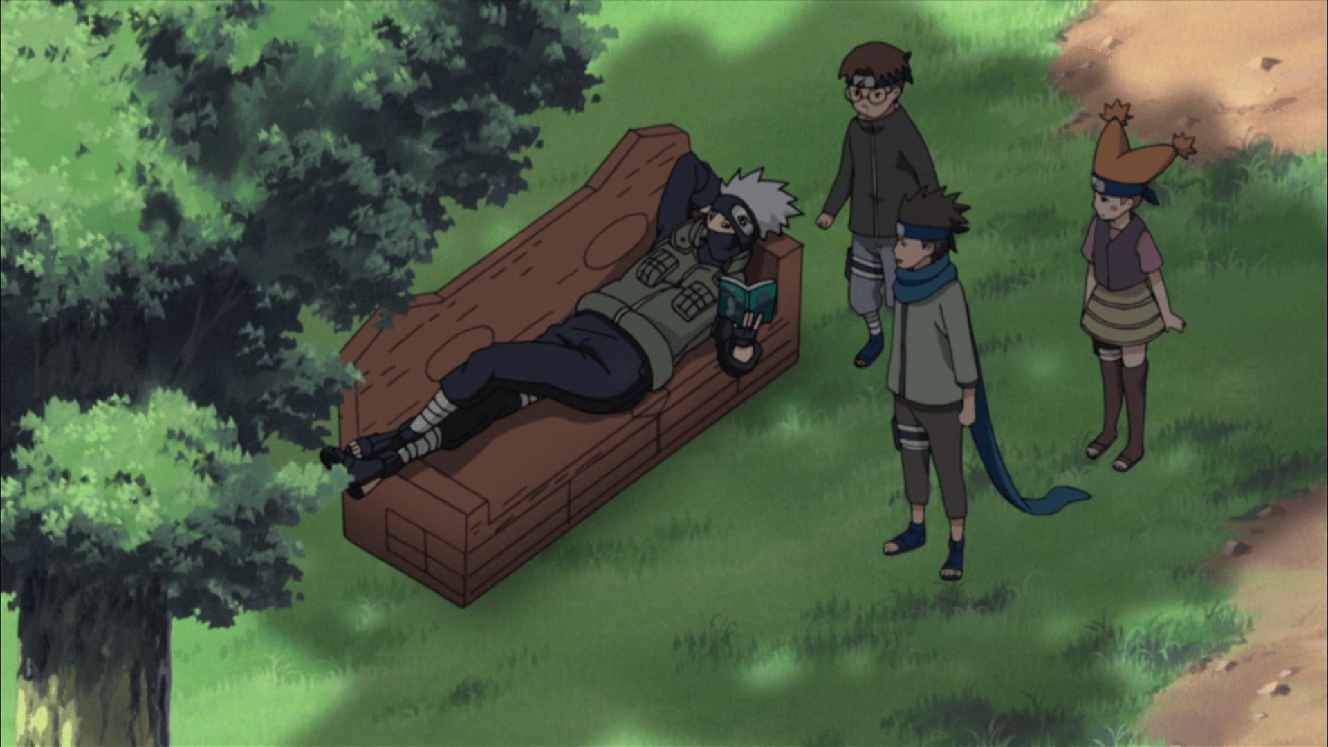 Was Shusui older than Kakashi? How old was he during Obito's